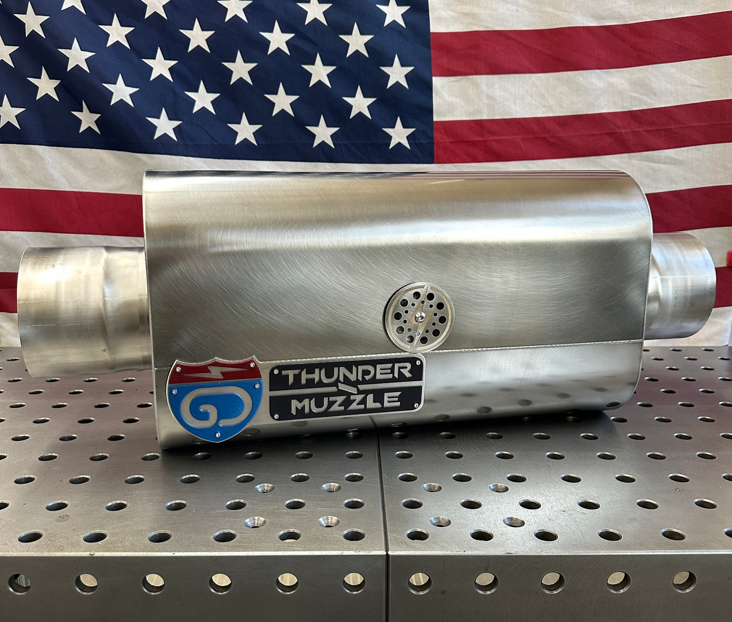 5 inch Thunder Muzzle Diesel Muffler Gen 2