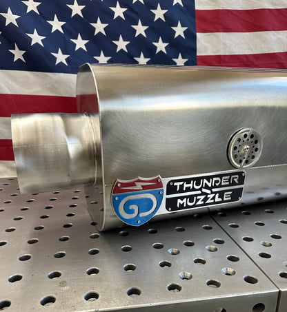 5 inch Thunder Muzzle Diesel Muffler Gen 2