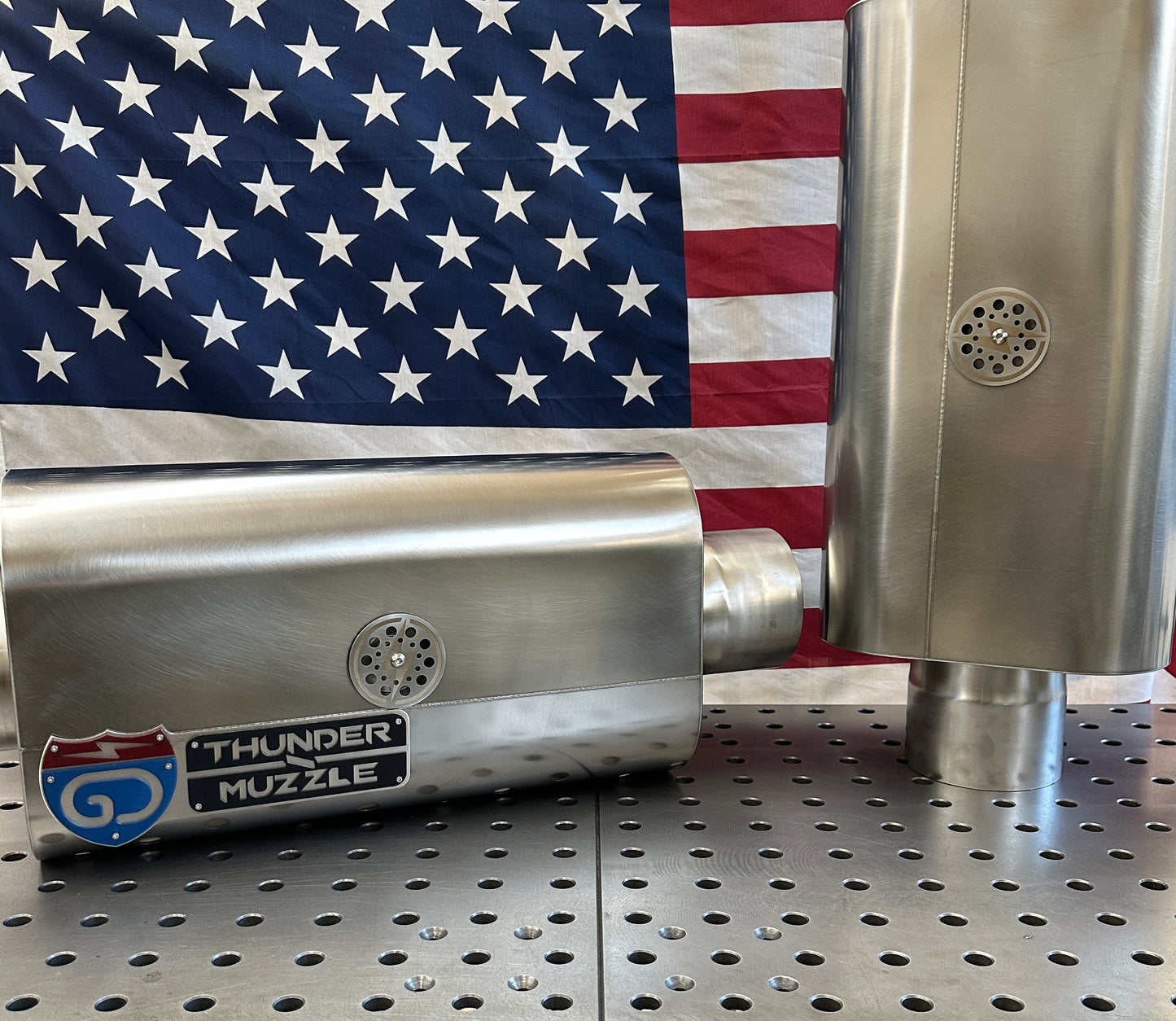 5 inch Thunder Muzzle Diesel Muffler Gen 2