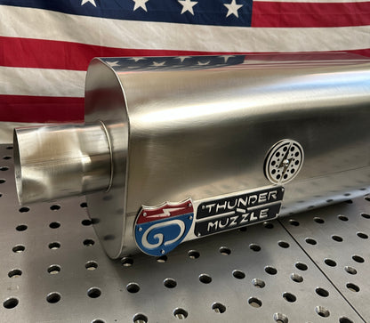 4 inch Thunder Muzzle Diesel Muffler Gen 2