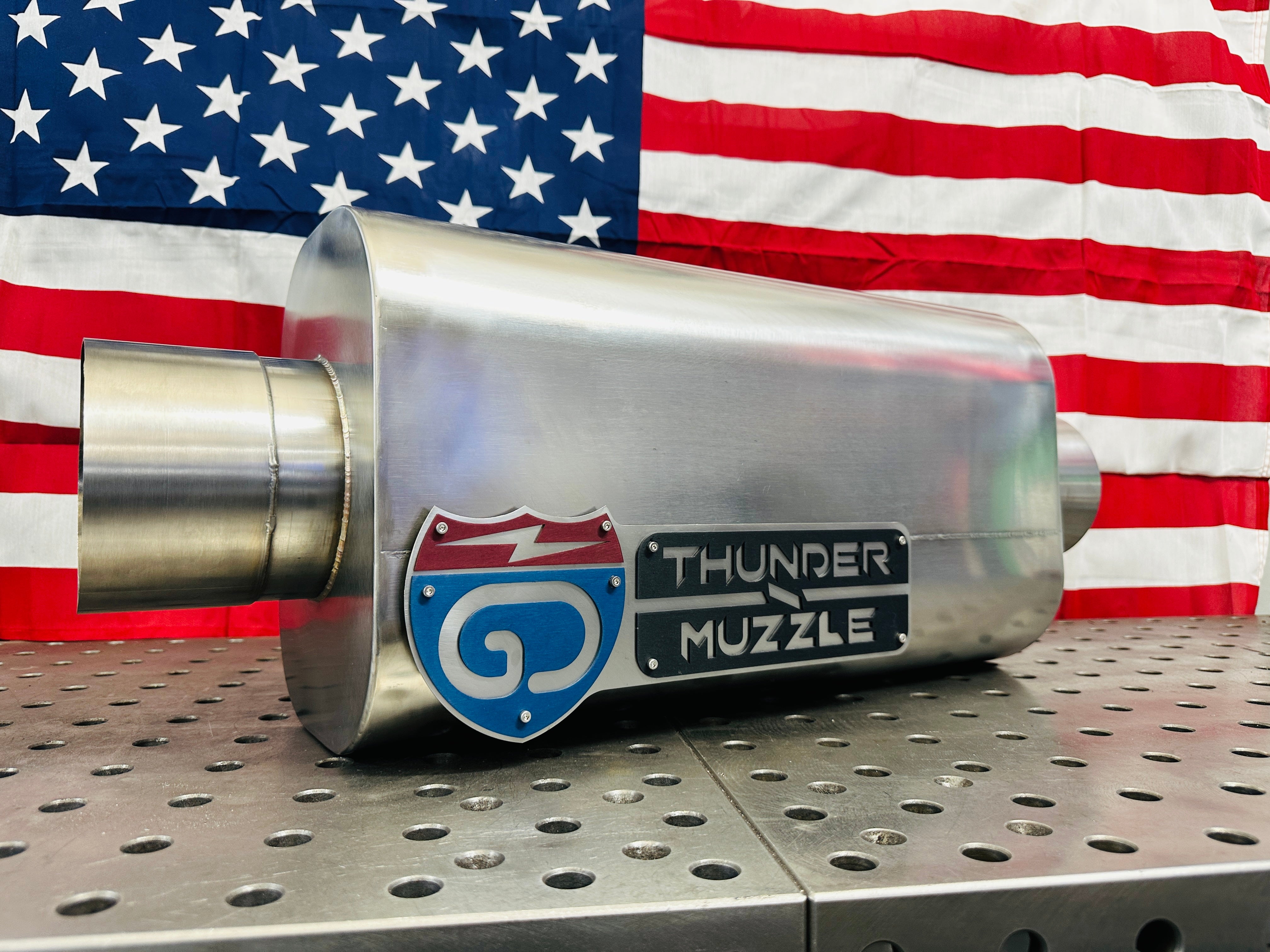 5 inch Thunder Muzzle Diesel Muffler – Glory Days Speed Shop