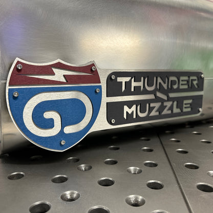 5 inch Thunder Muzzle Diesel Muffler