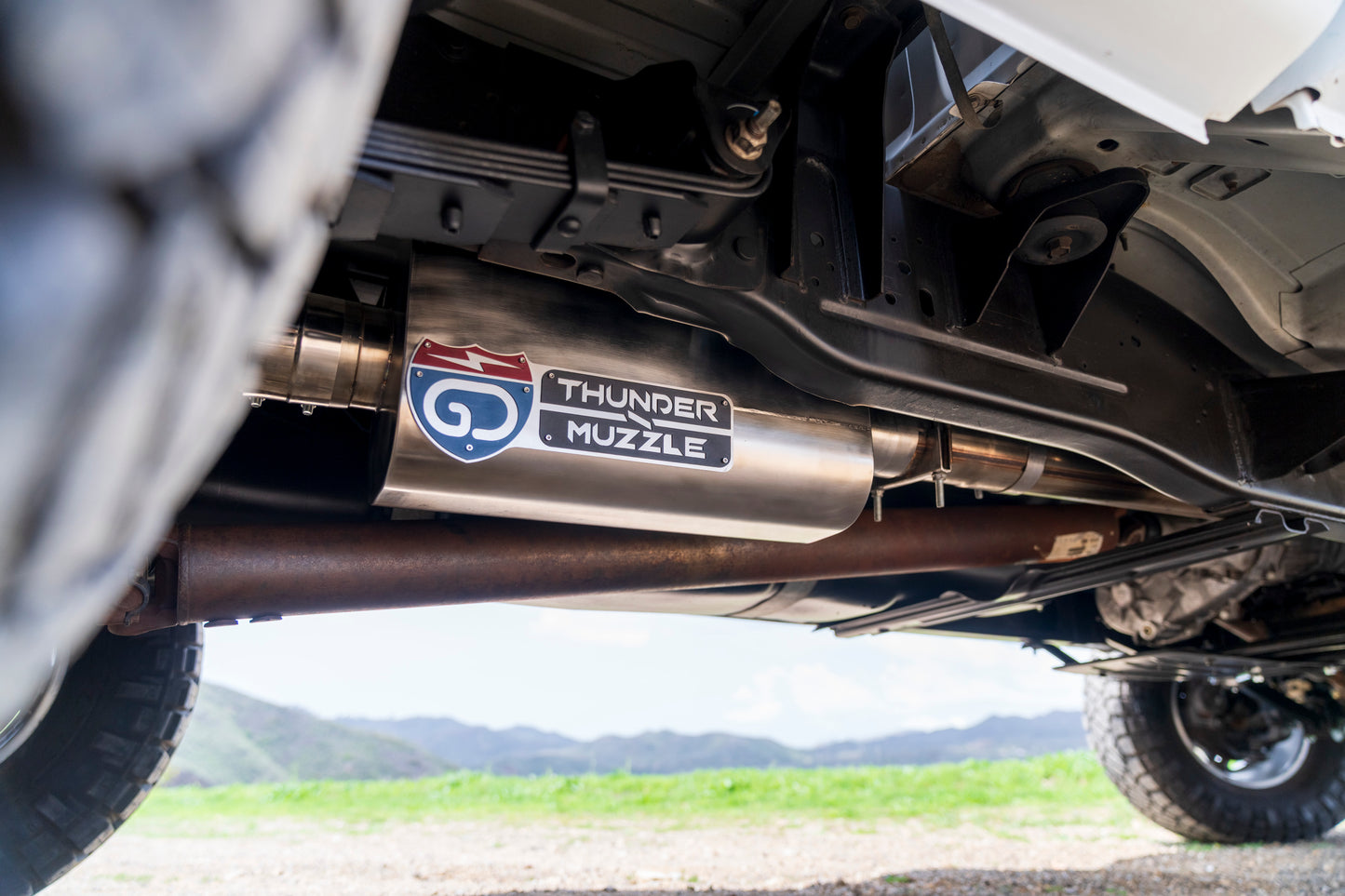 4 inch Thunder Muzzle Diesel Muffler